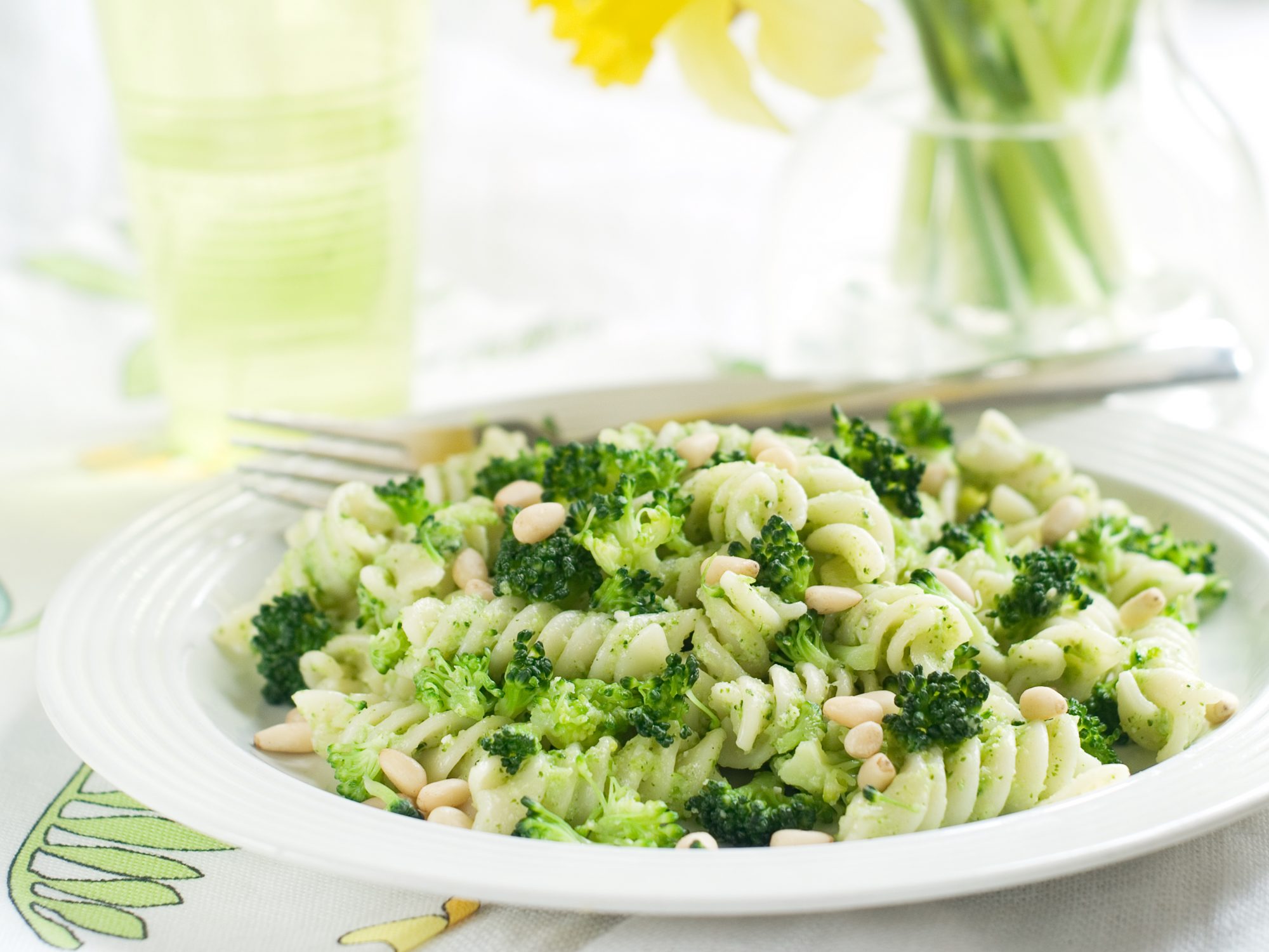 Rotinis au pesto de brocoli Mouvement J’aime les fruits et légumes
