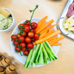 Des crudités, tout le temps!